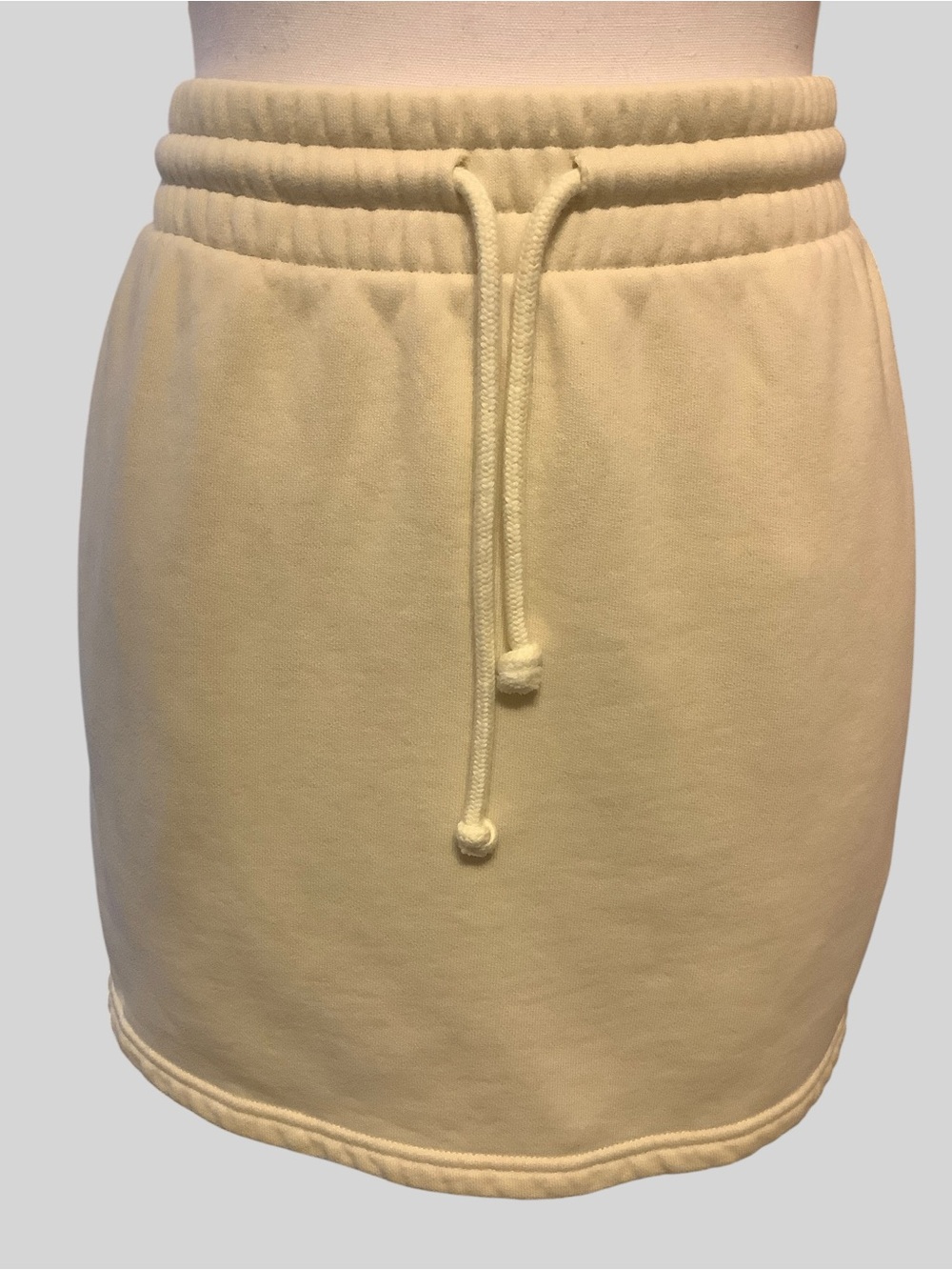 Tna Cozy Fleece Boyfriend Sweat Skirt Yellow Size L